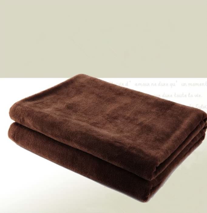 Flannel fleece blanket